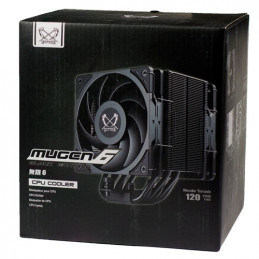 Scythe Mugen 6 Dual Fan Black Edition Suoritin Tuuletin 12 cm musta 1 kpl