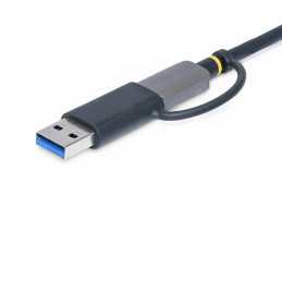 StarTech.com FCREADMICRO3V2 kortinlukija USB 3.2 Gen 1 (3.1 Gen 1) Type-C Harmaa