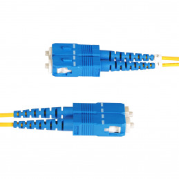 StarTech.com SMLCSC-OS2-7M InfiniBand- ja kuituoptiikkakaapeli LC SC Keltainen