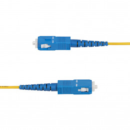 StarTech.com SPSMLCSC-OS2-10M InfiniBand- ja kuituoptiikkakaapeli LC SC Keltainen