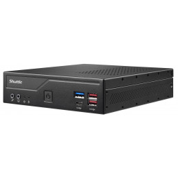 Shuttle DH670V2 barebone-tietokonerunko 1.35L kokoinen PC musta Intel H670 LGA 1700