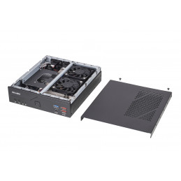 Shuttle DH670V2 barebone-tietokonerunko 1.35L kokoinen PC musta Intel H670 LGA 1700