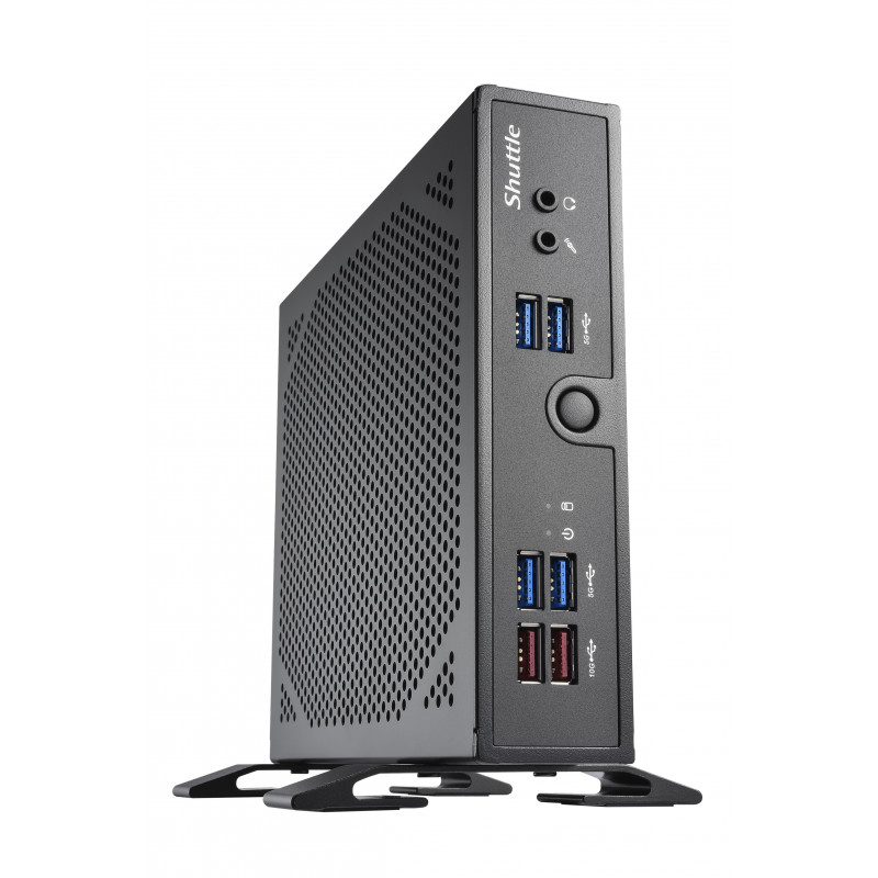 Shuttle DS50U7 barebone-tietokonerunko 1.3L kokoinen PC musta i7-1355U