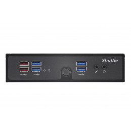 Shuttle DS50U7 barebone-tietokonerunko 1.3L kokoinen PC musta i7-1355U