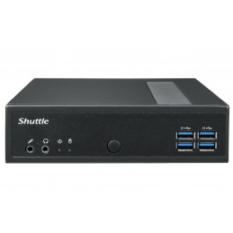 Shuttle DL30N barebone-tietokonerunko 1.35L kokoinen PC musta N100