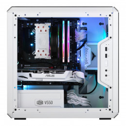 Cooler Master MasterBox Q300L White Mini Tower Valkoinen