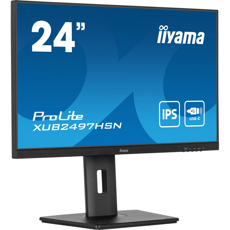 iiyama ProLite XUB2497HSN-B1 LED display 61 cm (24") 1920 x 1080 pikseliä Full HD musta