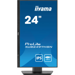 iiyama ProLite XUB2497HSN-B1 LED display 61 cm (24") 1920 x 1080 pikseliä Full HD musta