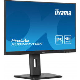 iiyama ProLite XUB2497HSN-B1 LED display 61 cm (24") 1920 x 1080 pikseliä Full HD musta