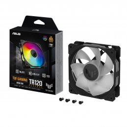 ASUS TUF Gaming TR120 ARGB Reverse Fan - Single Pack Tietokonekotelo Tuuletin 12 cm musta