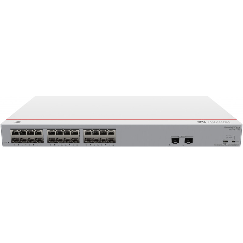 Huawei CloudEngine S110-24LP2SR Power over Ethernet -tuki 1U Harmaa