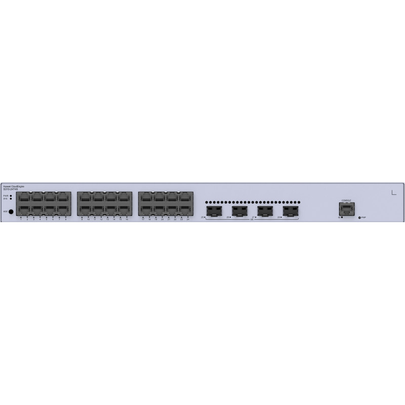 Huawei CloudEngine S310-24T4S Gigabit Ethernet (10 100 1000) 1U Harmaa