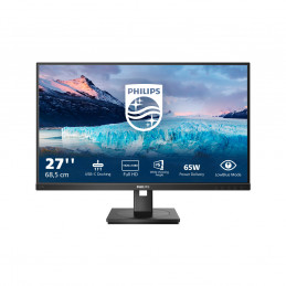 Philips S Line 273S1 00 tietokoneen litteä näyttö 68,6 cm (27") 1920 x 1080 pikseliä Full HD LCD musta