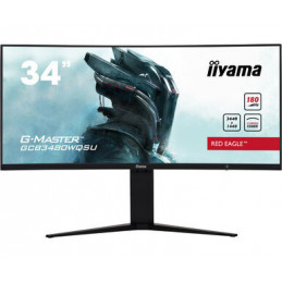 iiyama G-MASTER GCB3480WQSU-B1 tietokoneen litteä näyttö 86,4 cm (34") 3440 x 1440 pikseliä UltraWide Quad HD LCD musta