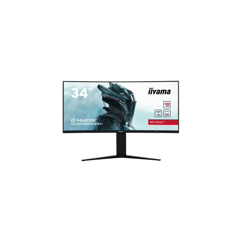 iiyama G-MASTER GCB3480WQSU-B1 tietokoneen litteä näyttö 86,4 cm (34") 3440 x 1440 pikseliä UltraWide Quad HD LCD musta