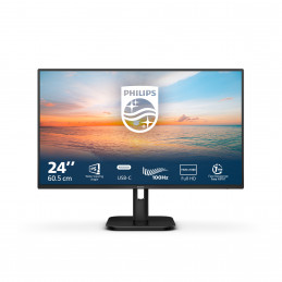 Philips 1000 series 24E1N1300A 00 tietokoneen litteä näyttö 60,5 cm (23.8") 1920 x 1080 pikseliä Full HD LCD musta