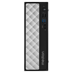 MEDION AKOYA T80 Intel® Core™ i5 i5-12450H 16 GB DDR4-SDRAM 512 GB SSD Windows 11 Home Mini PC musta