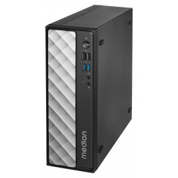 MEDION AKOYA T80 Intel® Core™ i5 i5-12450H 16 GB DDR4-SDRAM 512 GB SSD Windows 11 Home Mini PC musta