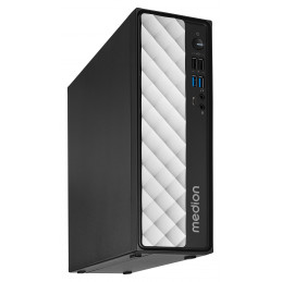 MEDION AKOYA T80 Intel® Core™ i7 i7-12650H 16 GB DDR4-SDRAM 1,02 TB SSD Windows 11 Home Mini PC musta