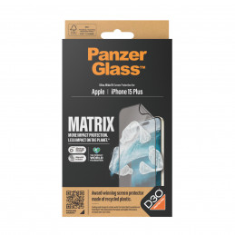 PanzerGlass UWF Matrix with D30 (Rec. PET) Kirkas näytönsuoja Apple 1 kpl