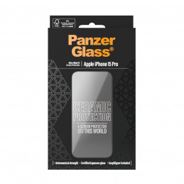 PanzerGlass PG Scrn Ceramic iPhone 15 Pro UWF WA Kirkas näytönsuoja Apple 1 kpl