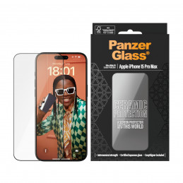 PanzerGlass PG Scrn Ceramic iPhone 15 Pro Max UWF WA Kirkas näytönsuoja Apple 1 kpl