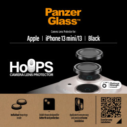 PanzerGlass Camera Rings iPhone 13 mini 13 Kirkas näytönsuoja Apple 1 kpl