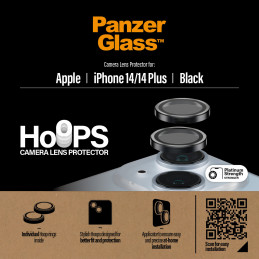 PanzerGlass Camera Rings iPhone 14 14 Plus Kirkas näytönsuoja Apple 1 kpl