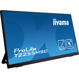 iiyama ProLite T2255MSC-B1 tietokoneen litteä näyttö 54,6 cm (21.5") 1920 x 1080 pikseliä Full HD LCD Kosketusnäyttö musta