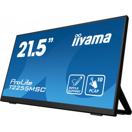 iiyama ProLite T2255MSC-B1 tietokoneen litteä näyttö 54,6 cm (21.5") 1920 x 1080 pikseliä Full HD LCD Kosketusnäyttö musta