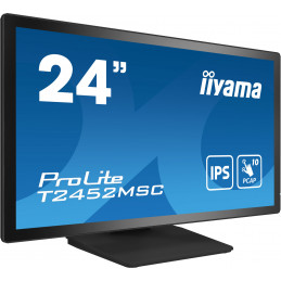 iiyama ProLite T2452MSC-B1 tietokoneen litteä näyttö 60,5 cm (23.8") 1920 x 1080 pikseliä Full HD LCD Kosketusnäyttö