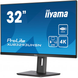 iiyama ProLite XUB3293UHSN-B5 tietokoneen litteä näyttö 80 cm (31.5") 3840 x 2160 pikseliä 4K Ultra HD LCD musta