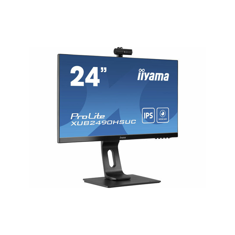 iiyama ProLite XUB2490HSUH-B1 tietokoneen litteä näyttö 60,5 cm (23.8") 1920 x 1080 pikseliä Full HD LED musta