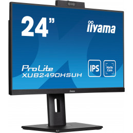 iiyama ProLite XUB2490HSUH-B1 tietokoneen litteä näyttö 60,5 cm (23.8") 1920 x 1080 pikseliä Full HD LED musta