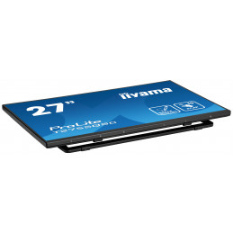 iiyama ProLite T2755QSC-B1 tietokoneen litteä näyttö 68,6 cm (27") 2560 x 1440 pikseliä Full HD LCD Kosketusnäyttö musta