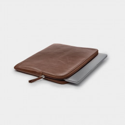 Trunk Leather Sleeve 35,6 cm (14") Suojakotelo Ruskea