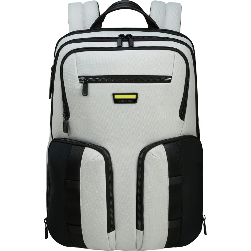 Samsonite Urban-Eye reppu Arkireppu musta, Harmaa, Lime Nailon, Polyeteenitereftalaatti