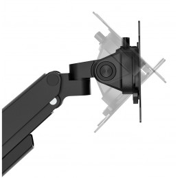 Neomounts DS70-250BL2 monitorin kiinnike ja jalusta 88,9 cm (35") musta Vastaanotto