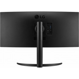 LG UW 34WR55QC-B.AEU tietokoneen litteä näyttö 86,4 cm (34") 3440 x 1440 pikseliä Wide Quad HD LED musta