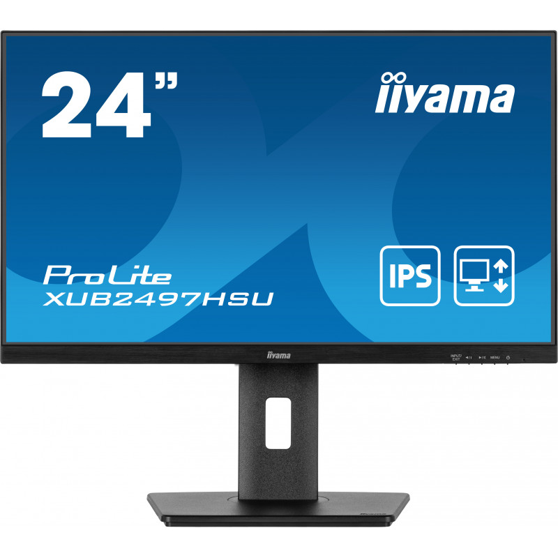 iiyama ProLite XUB2497HSU-B1 tietokoneen litteä näyttö 61 cm (24") 1920 x 1080 pikseliä 2K Ultra HD LED musta