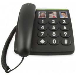 Doro 331ph DECT-puhelin musta