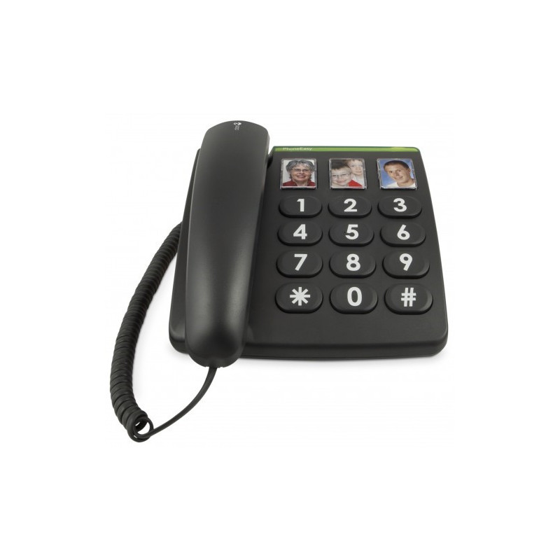 Doro 331ph DECT-puhelin musta