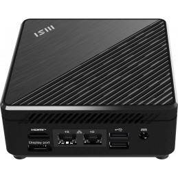 MSI Cubi N ADL-007DE Intel® N N100 4 GB DDR4-SDRAM 128 GB SSD Windows 11 Pro Mini PC musta