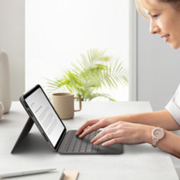 Logitech Folio Touch Harmaa Smart Connector QWERTY Pohjoismainen