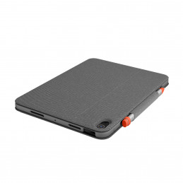 Logitech Folio Touch Harmaa Smart Connector QWERTY Pohjoismainen