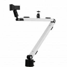 Streamplify Mount Arm Passiiviteline Kamera, Mikrofoni, Matkapuhelin älypuhelin, Ring lamp musta, Valkoinen