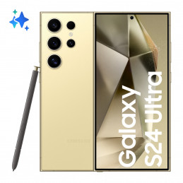 Samsung Galaxy S24 Ultra 17,3 cm (6.8") Kaksois-SIM 5G USB Type-C 12 GB 256 GB 5000 mAh Titaani, Keltainen
