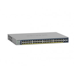 NETGEAR GS728TP Hallittu L2 L3 L4 Gigabit Ethernet (10 100 1000) Power over Ethernet -tuki Harmaa