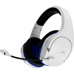 HyperX Cloud Stinger Core – langattomat pelikuulokkeet (valko-sininen) – PS5-PS4