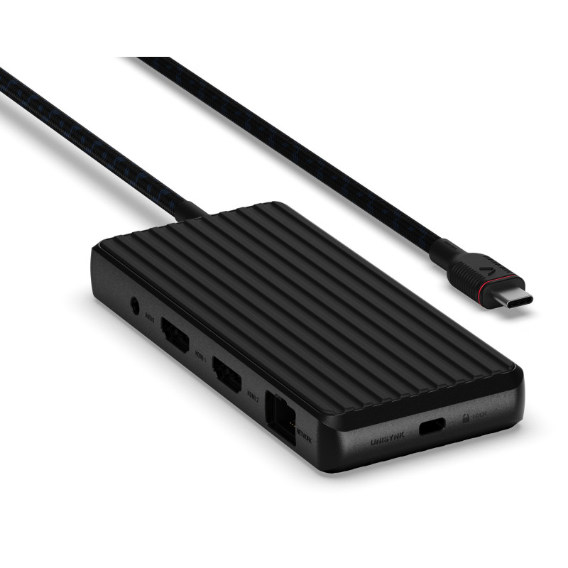 Unisynk 9 Port Dual Display USB-C Hub